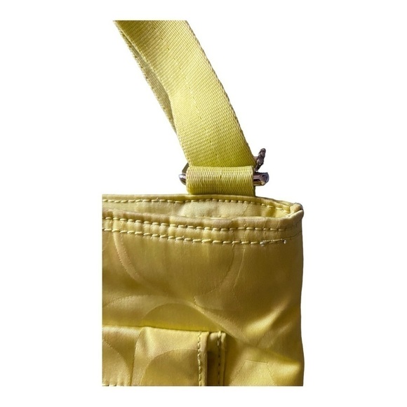 COACH-M1373-F77408-YELLOW GETAWAY CROSSBODY - Picture 4 of 15
